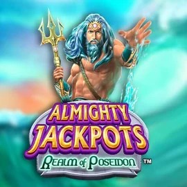 Enjoy Almighty Jackpots – Realm of Poseidon by Novomatic – logo hosted on festivalplaycasino.ca