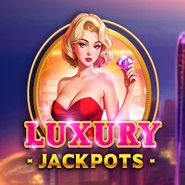 Luxury Jackpots online game logo by Triple Cherry on festivalplaycasino.ca